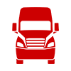 OTR Trucking Shipping Icon