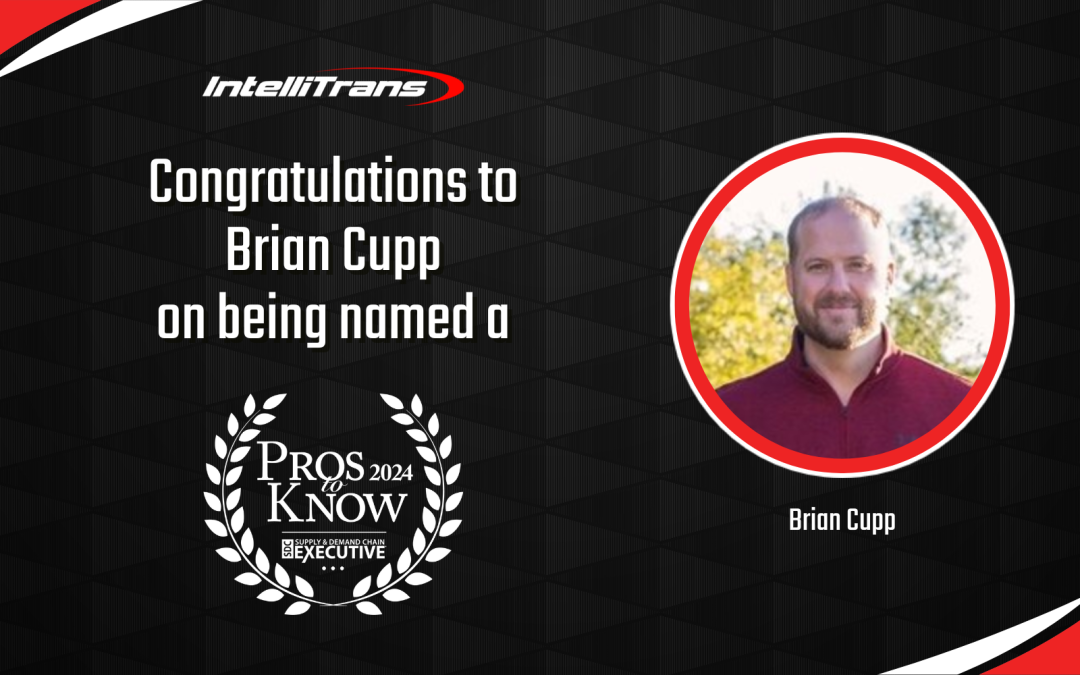 IntelliTrans Brian Cupp Named to 2024 Pros to Know Award